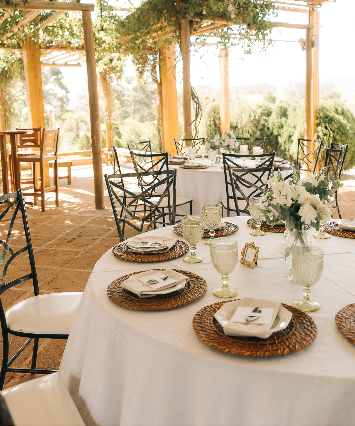 Modern exterior space for occasions