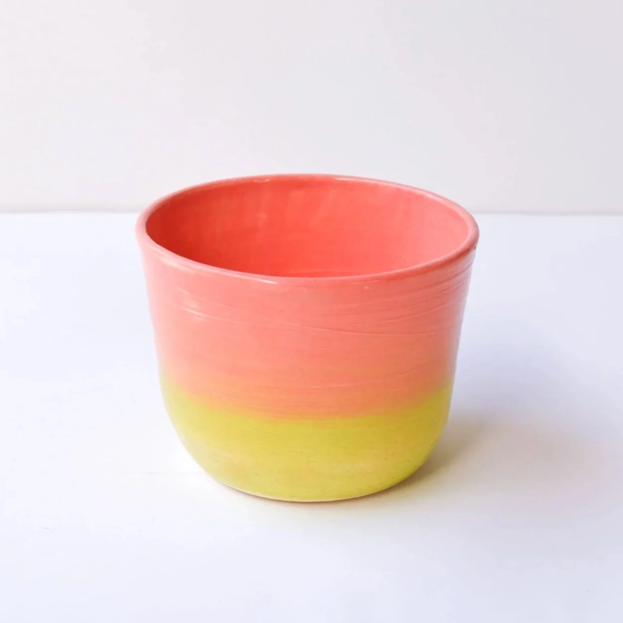 Pink + Lime cup