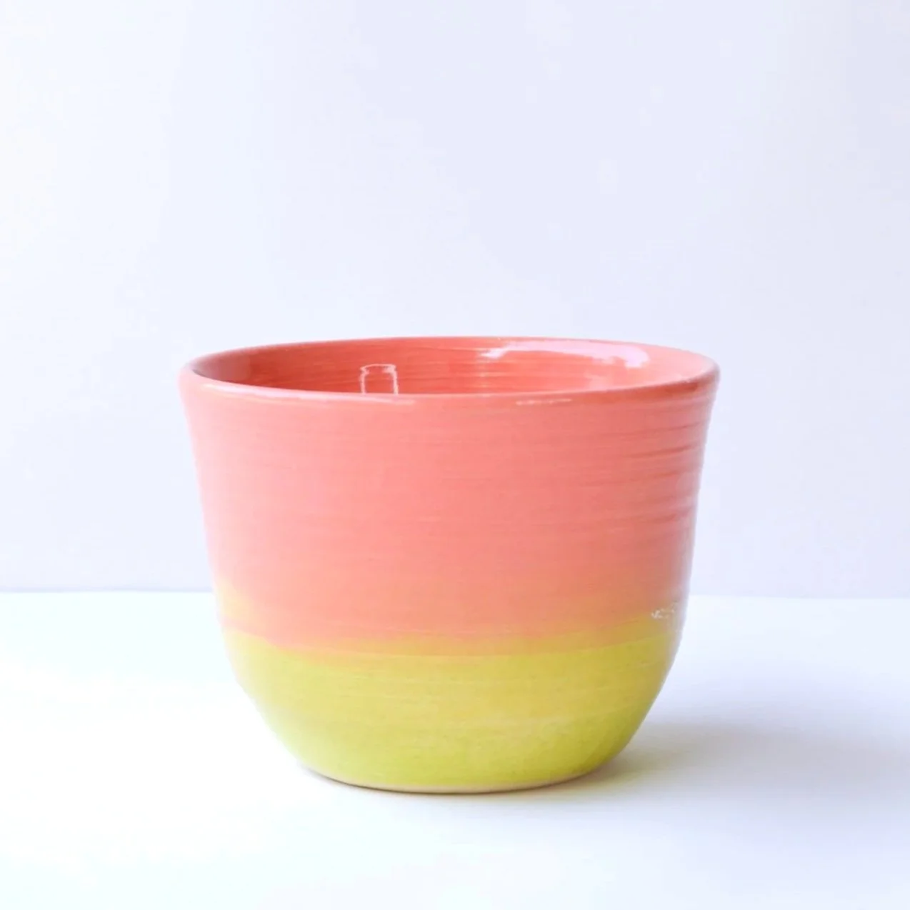 Pink + Lime Cup