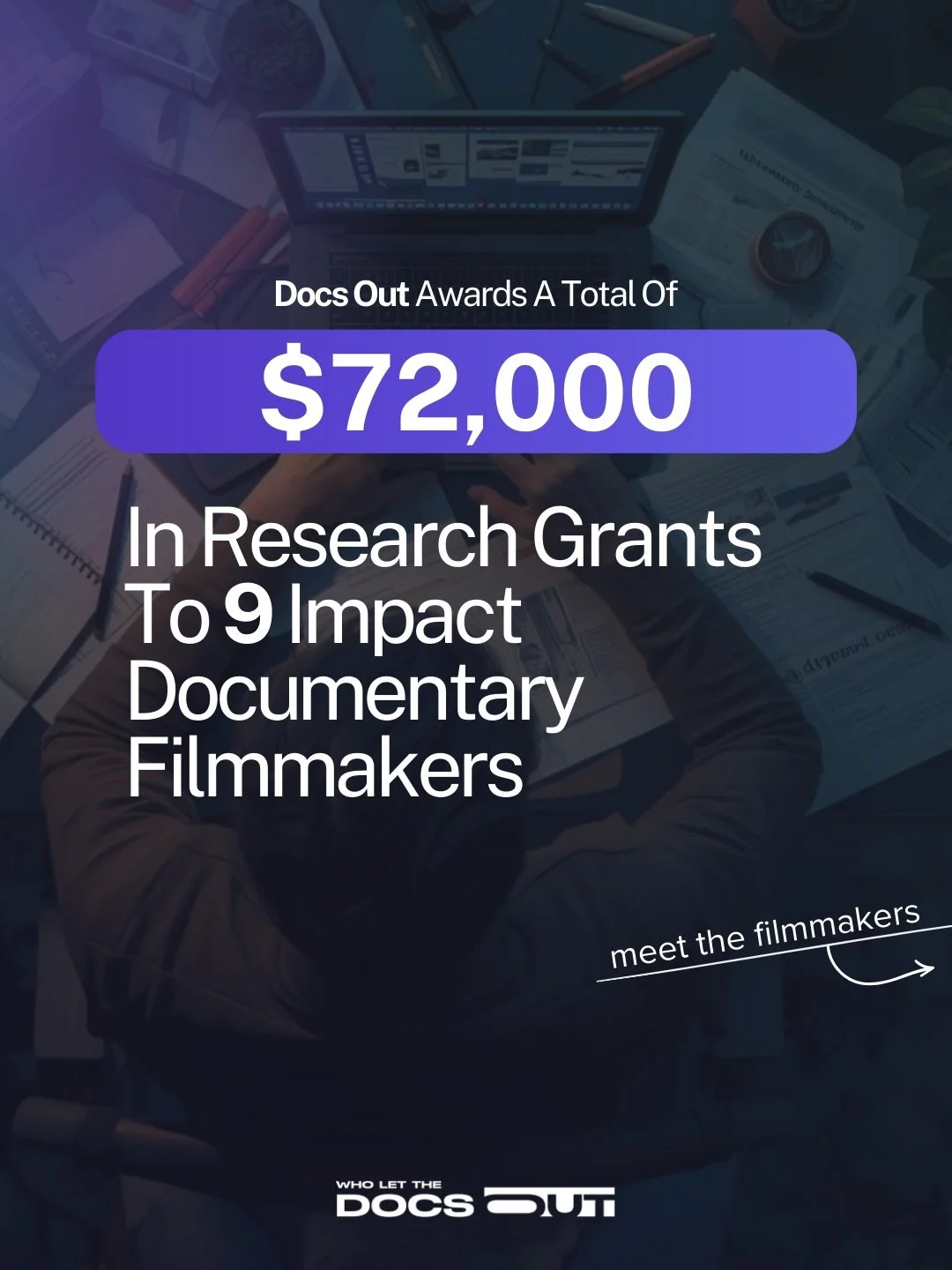 Get to know our 2026 Research Grants &amp; Lab filmmaker cohort ✨ We&rsquo;re excited to announce that we&rsquo;re supporting 9 impact filmmakers with $8,000 grants and 10 weeks of dedicated documentary research support as they transform their projec