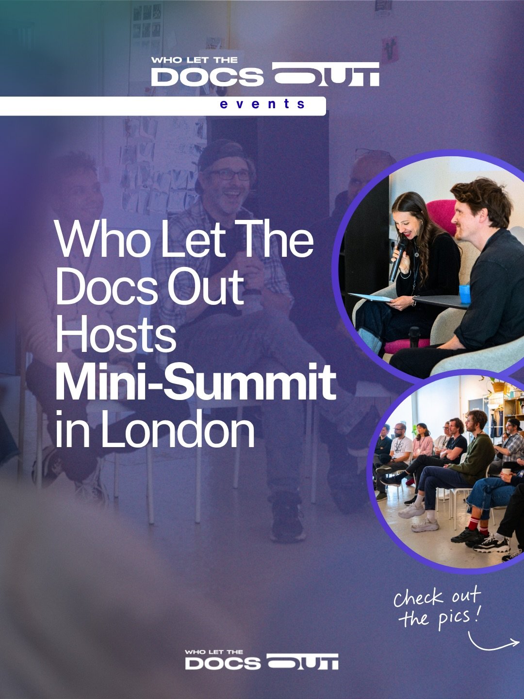 🫂 Last week we hosted a mini-summit for our network of UK-based impact documentary filmmakers. It was a packed afternoon of panels and strategy!

🏆 We were joined by BAFTA winning filmmaker @lockwoodfilm for a fireside chat on the tension between s