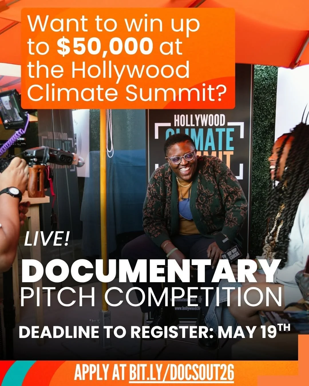 🫂 Win up to $50,000 in grant funding at our CHEW ON THIS pitch competition at the @hollywoodclimatesummit on June 4th!

‼️ Apply BEFORE May 19th! 👈 Link in bio!