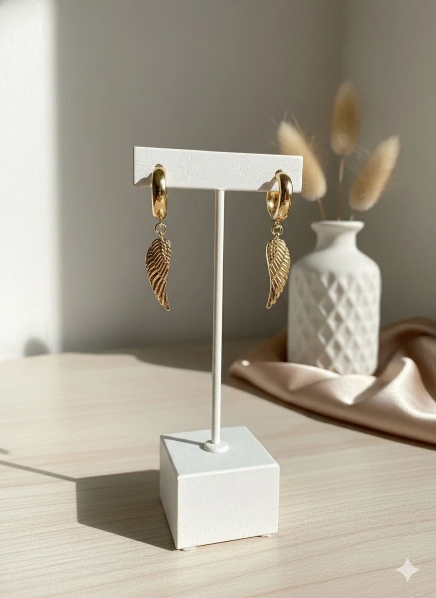 Boucles d'oreilles et "Murmure d'Ange »