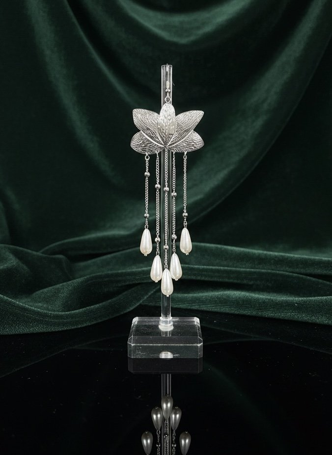 Boucles d'oreilles "Perles de Lotus"