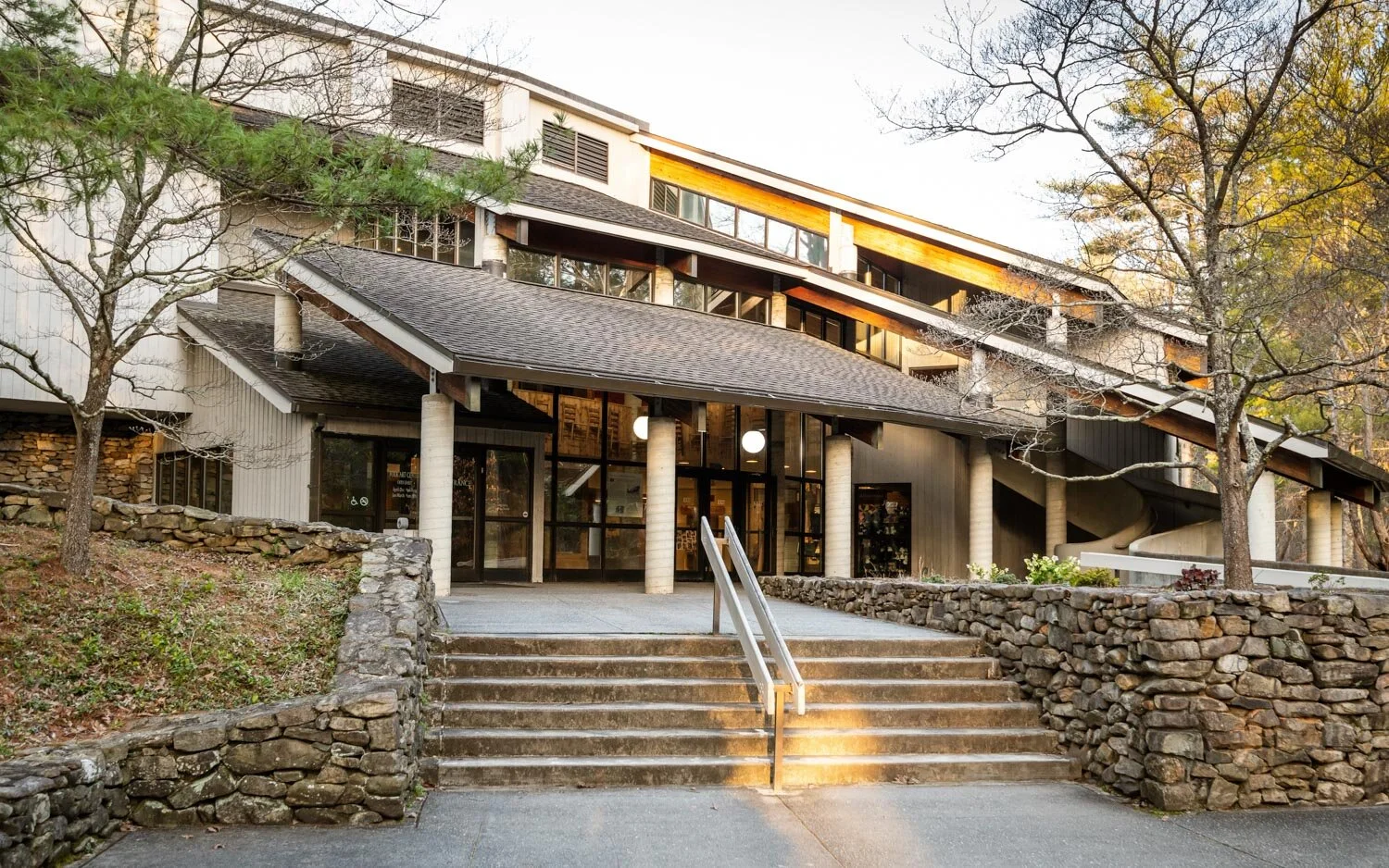 The Folk Art Center, in Asheville, NC.