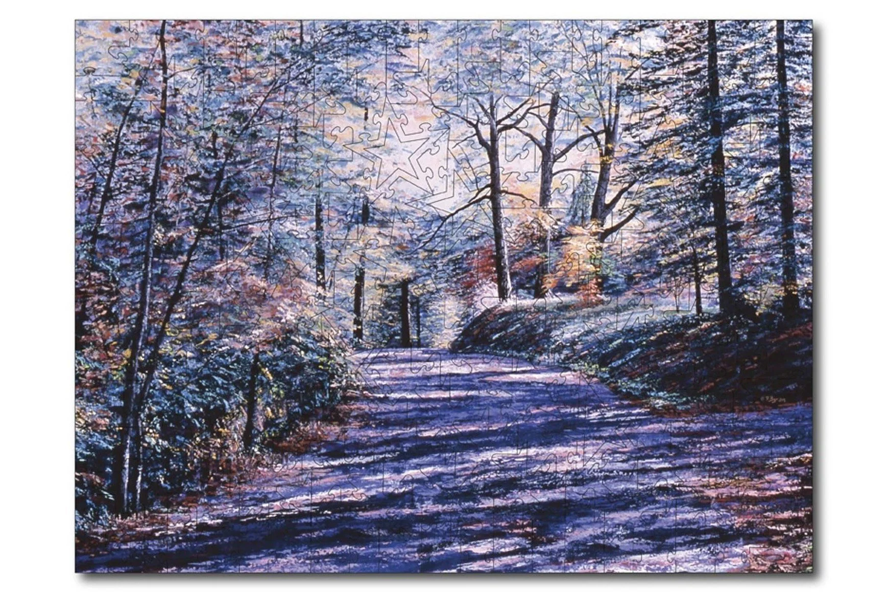 Wooden Jigsaw Puzzle ~ AFTERNOON SHADOWS