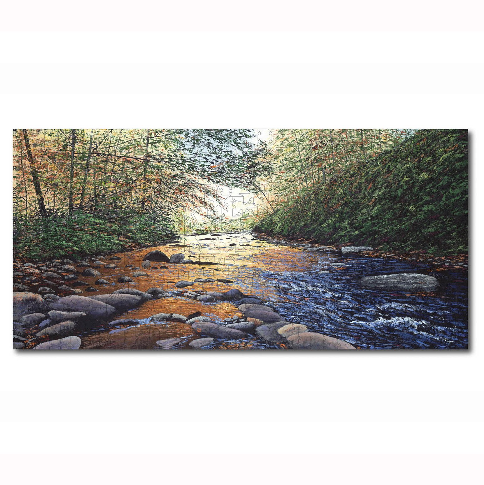 Wooden Jigsaw Puzzle ~ MORNING'S GLORY