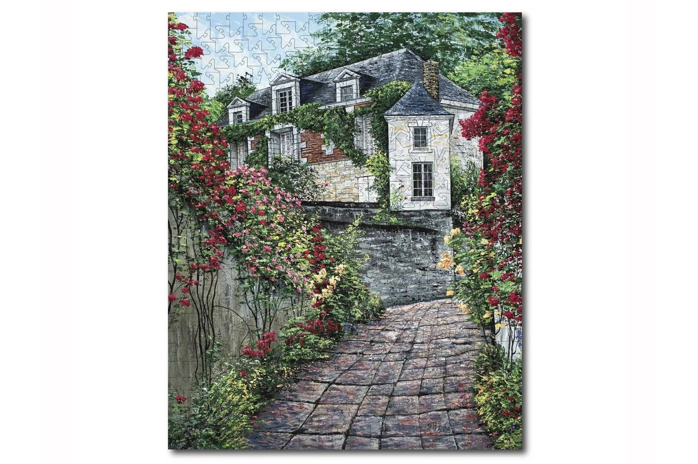 Wooden Jigsaw Puzzle ~ ROSES OF CANDES