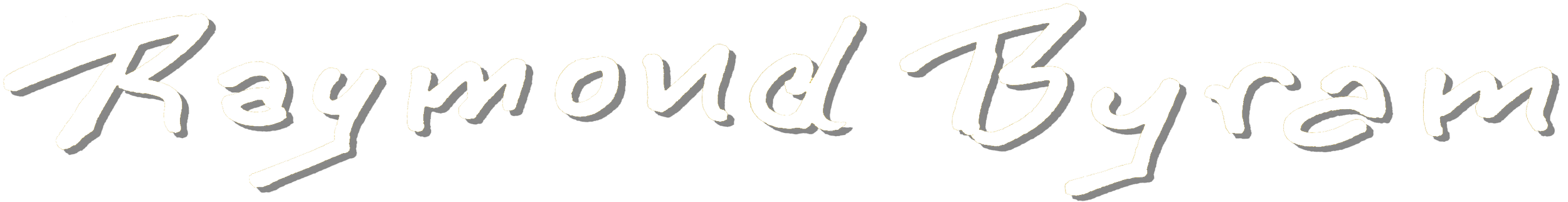 Logo for Raymond Byram, award winning fine art landscape painter of Asheville, NC.