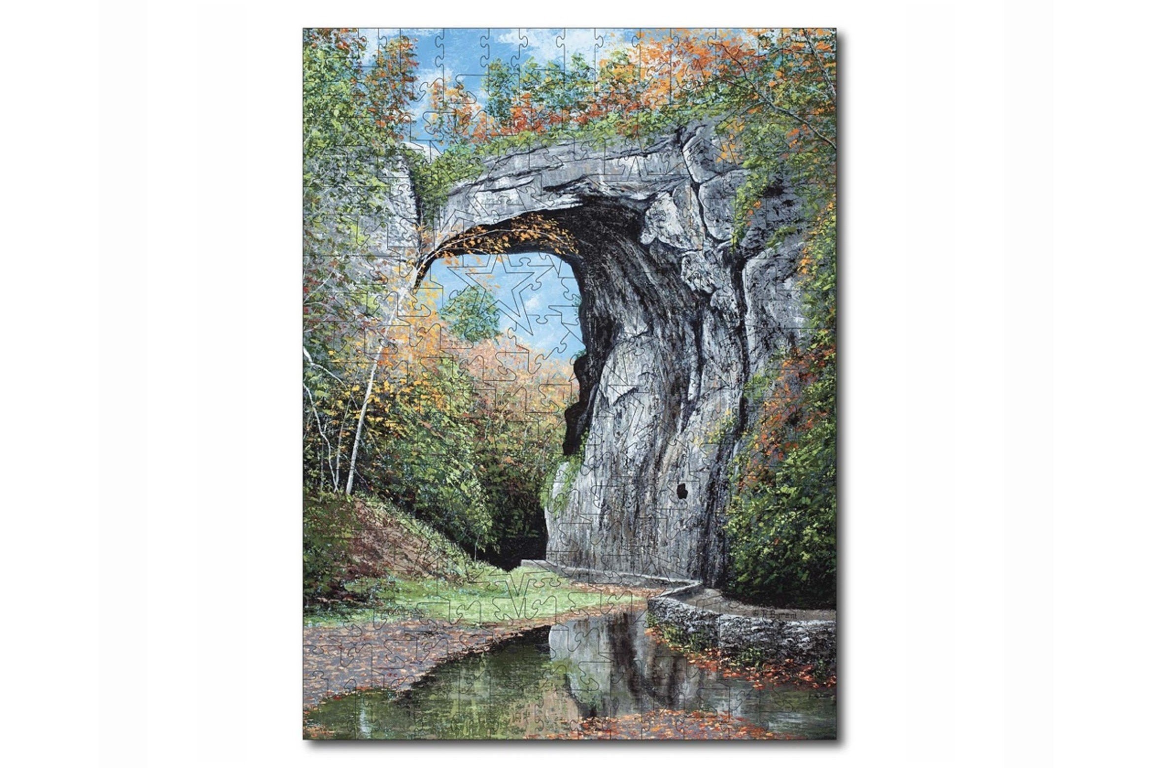 Wooden Jigsaw Puzzle ~ NATURAL BRIDGE