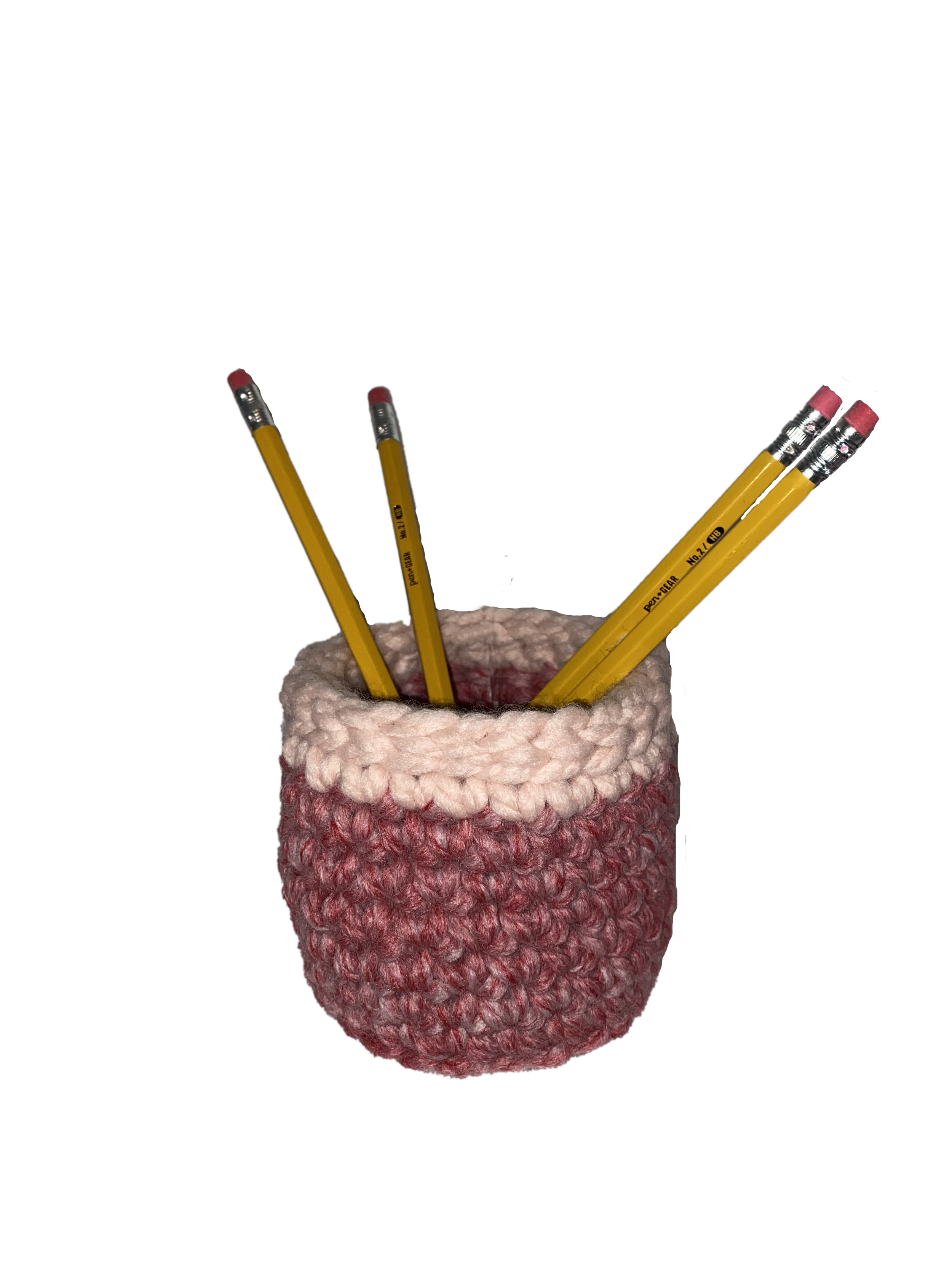 Handmade Crochet Pencil Holder