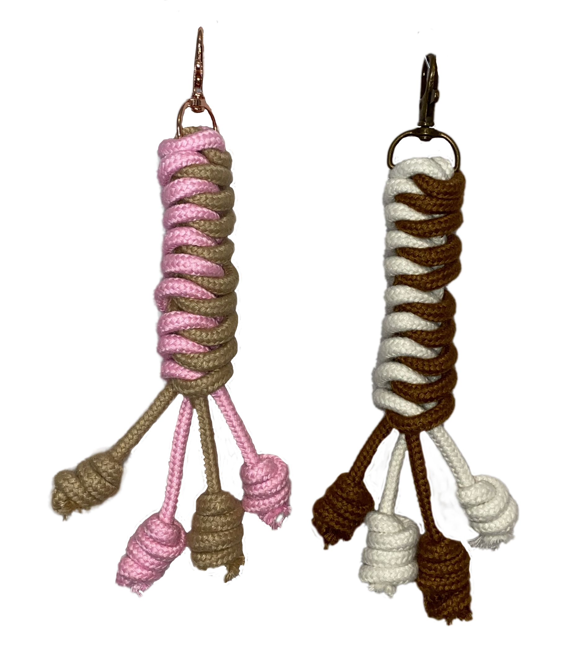 Vibrant Handmade Paracord Keychain