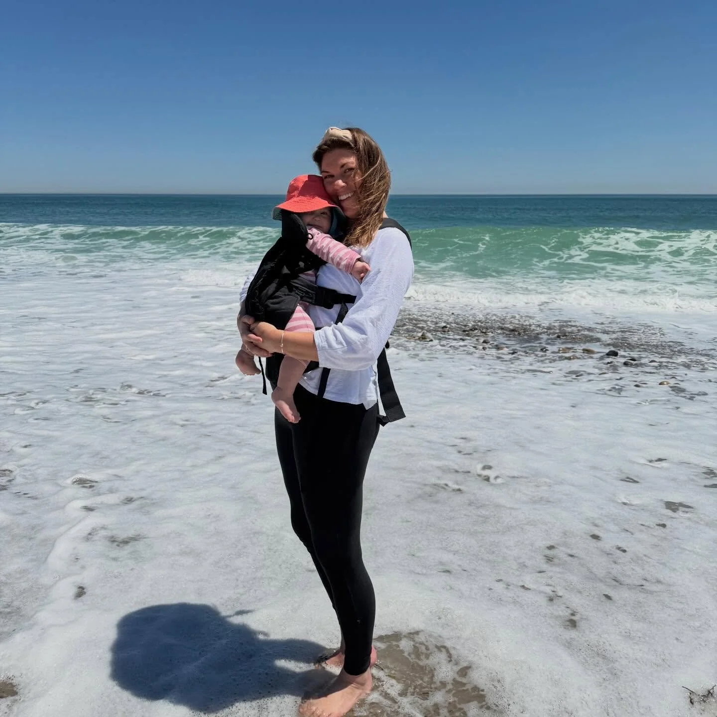 I&rsquo;m in my barefoot, beach walking, loving all of my friends little ones era 🐚