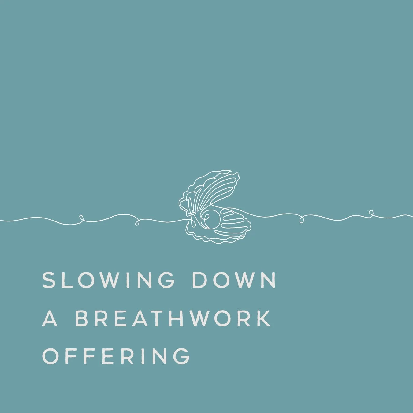 A slowing down breathwork offering created just for our October seatreat. Visit the website to learn more about this day filled with art, movement, breathwork and more