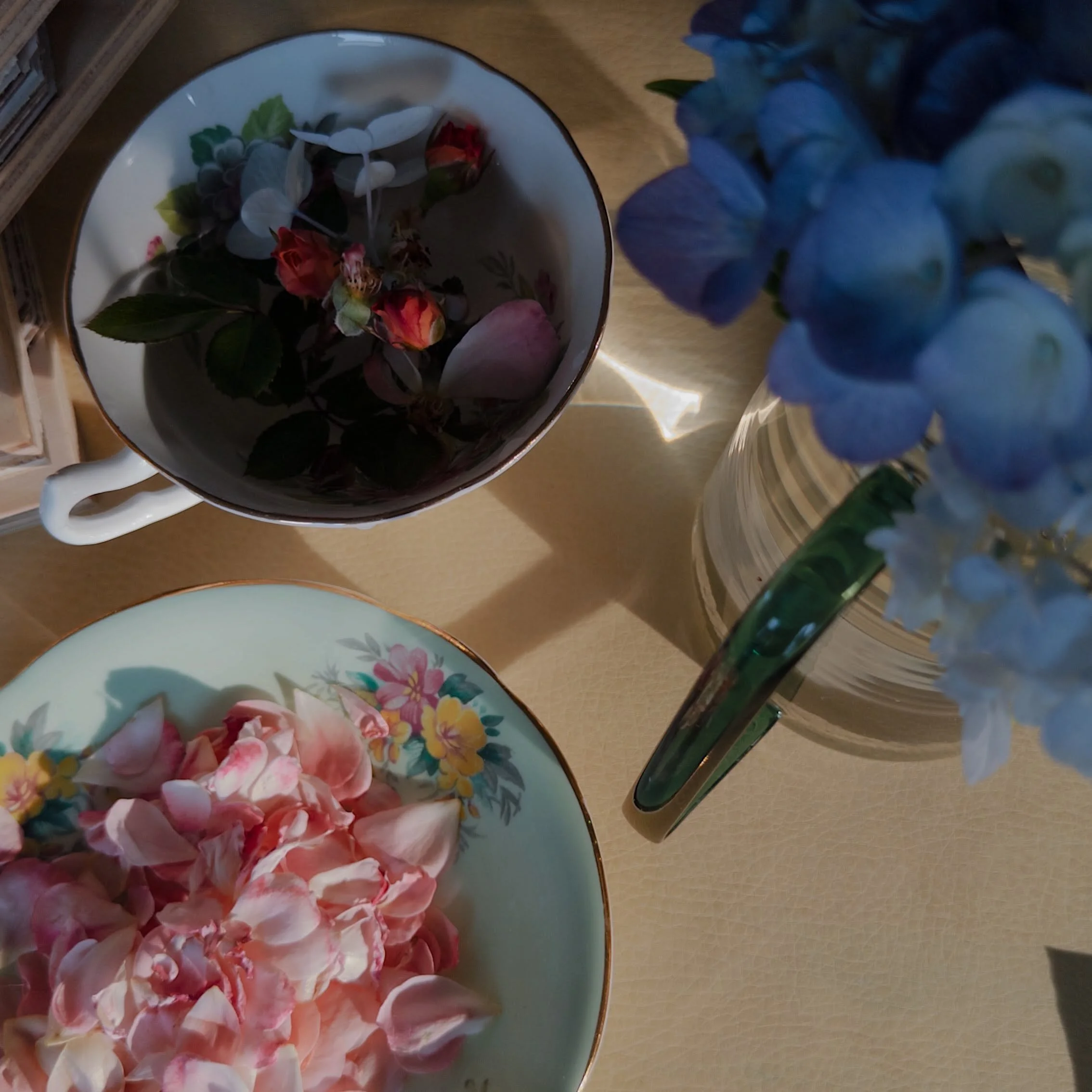 We spent the summer pressing flowers for our annual botanical pumpking gathering. Join us in the studio for a creative afternoon sipping tea and decorating for the fall season. Our annual event is live on the website 🎃🌸