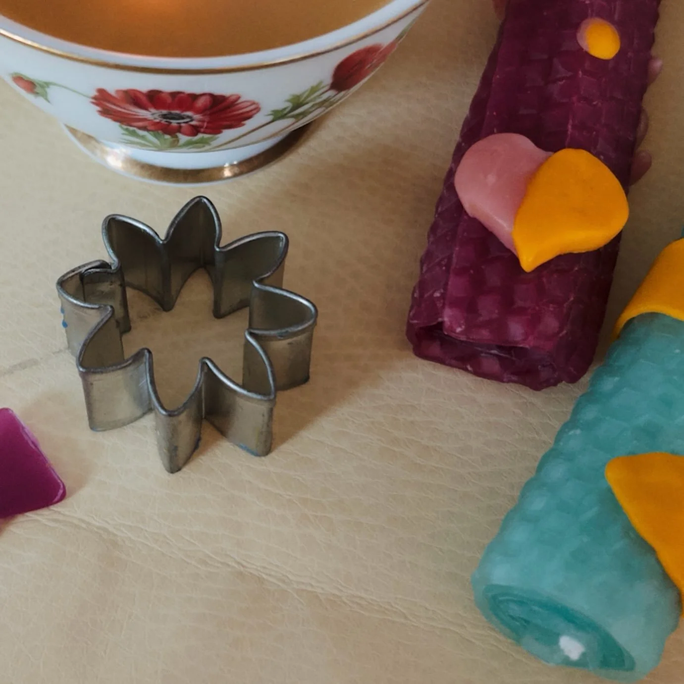 Our october sea of support circles will include creating with beeswax and felting creations for your little one