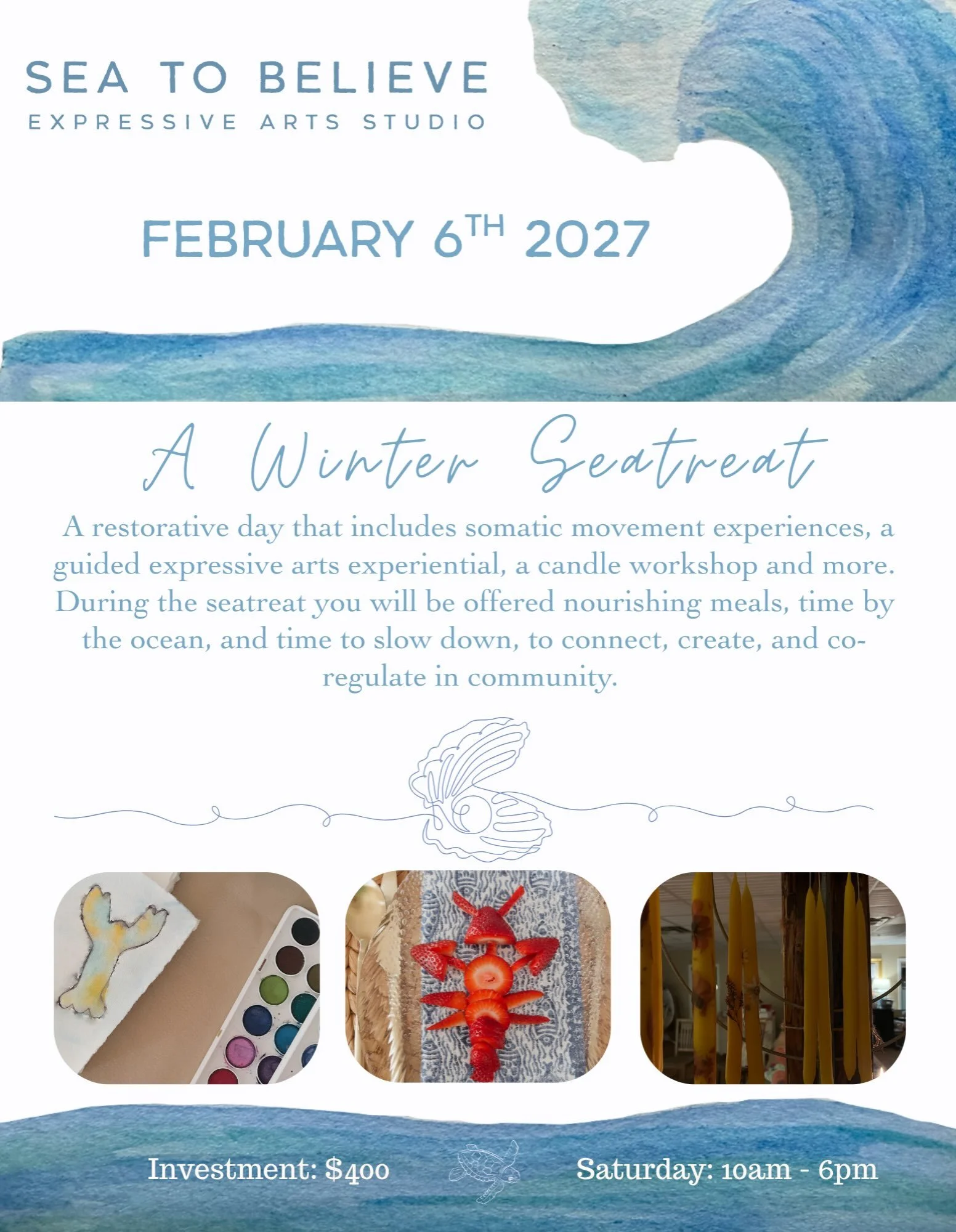 Save the 2027 Date 🕯️🌊🎨 ✨