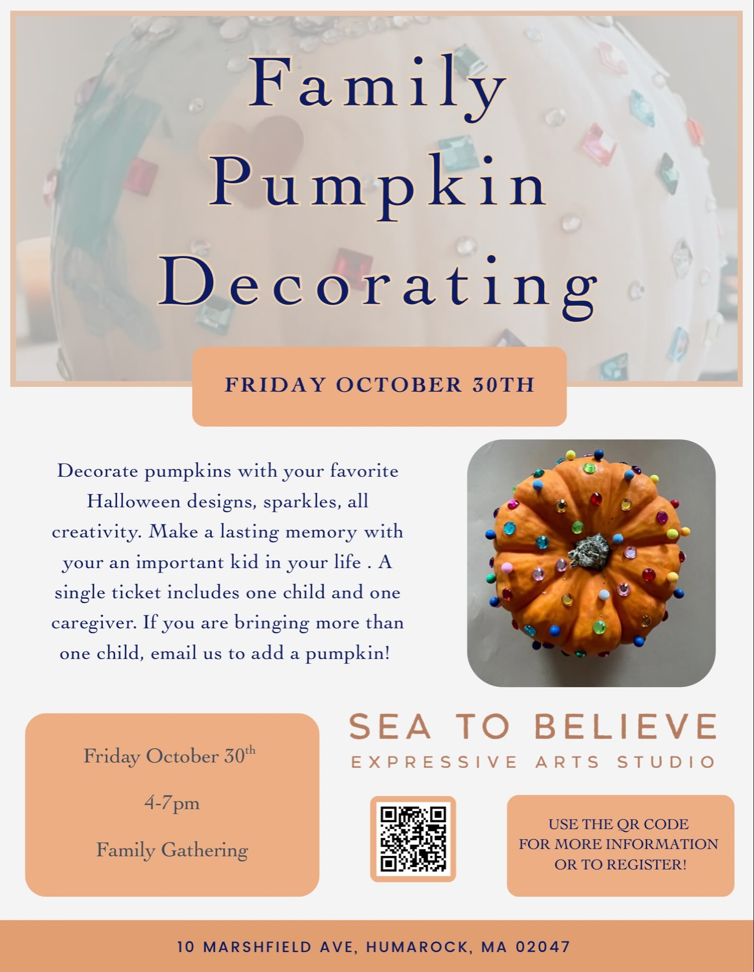 Last minute addition for local families 🎃✨