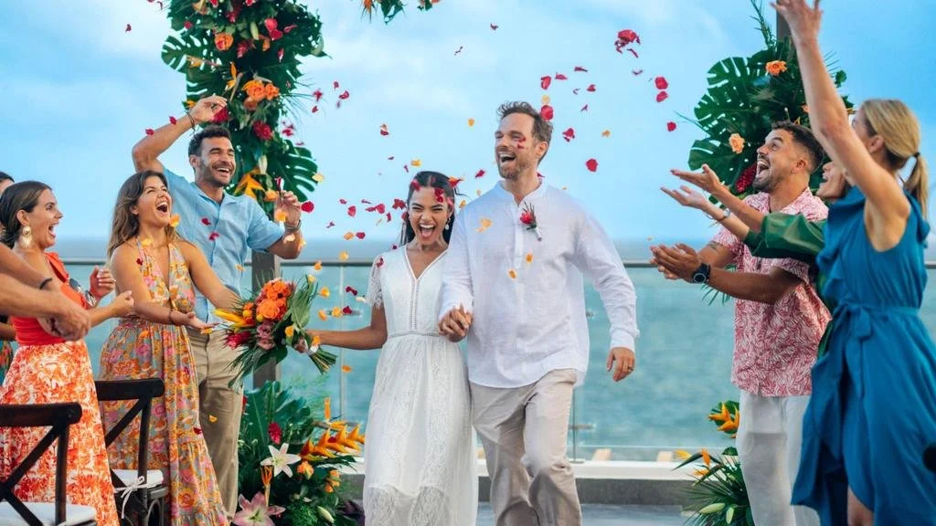 Group celebration at a Karisma Hotels & Resorts all-inclusive beachfront property