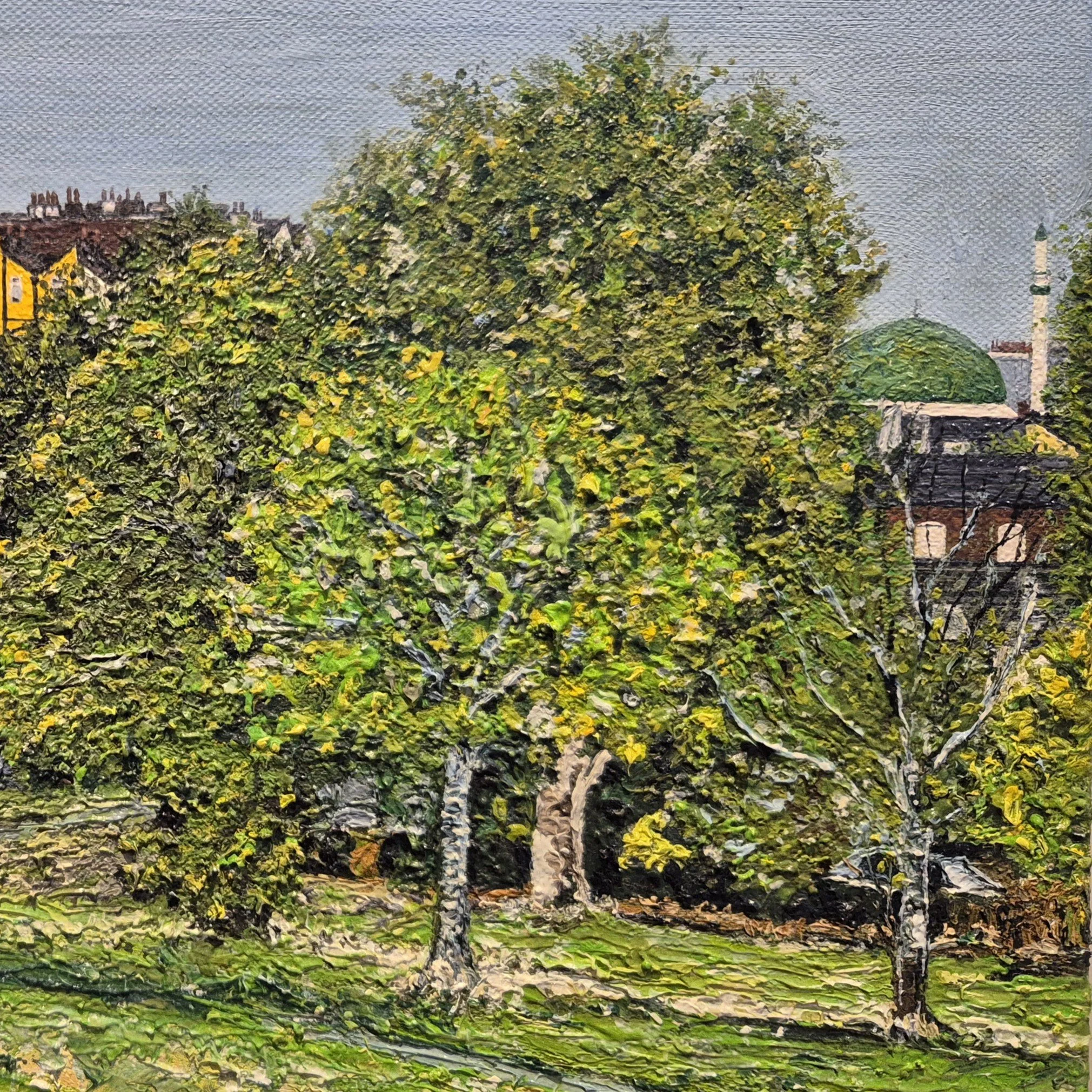 ‘Bristol buildings’ oil painting