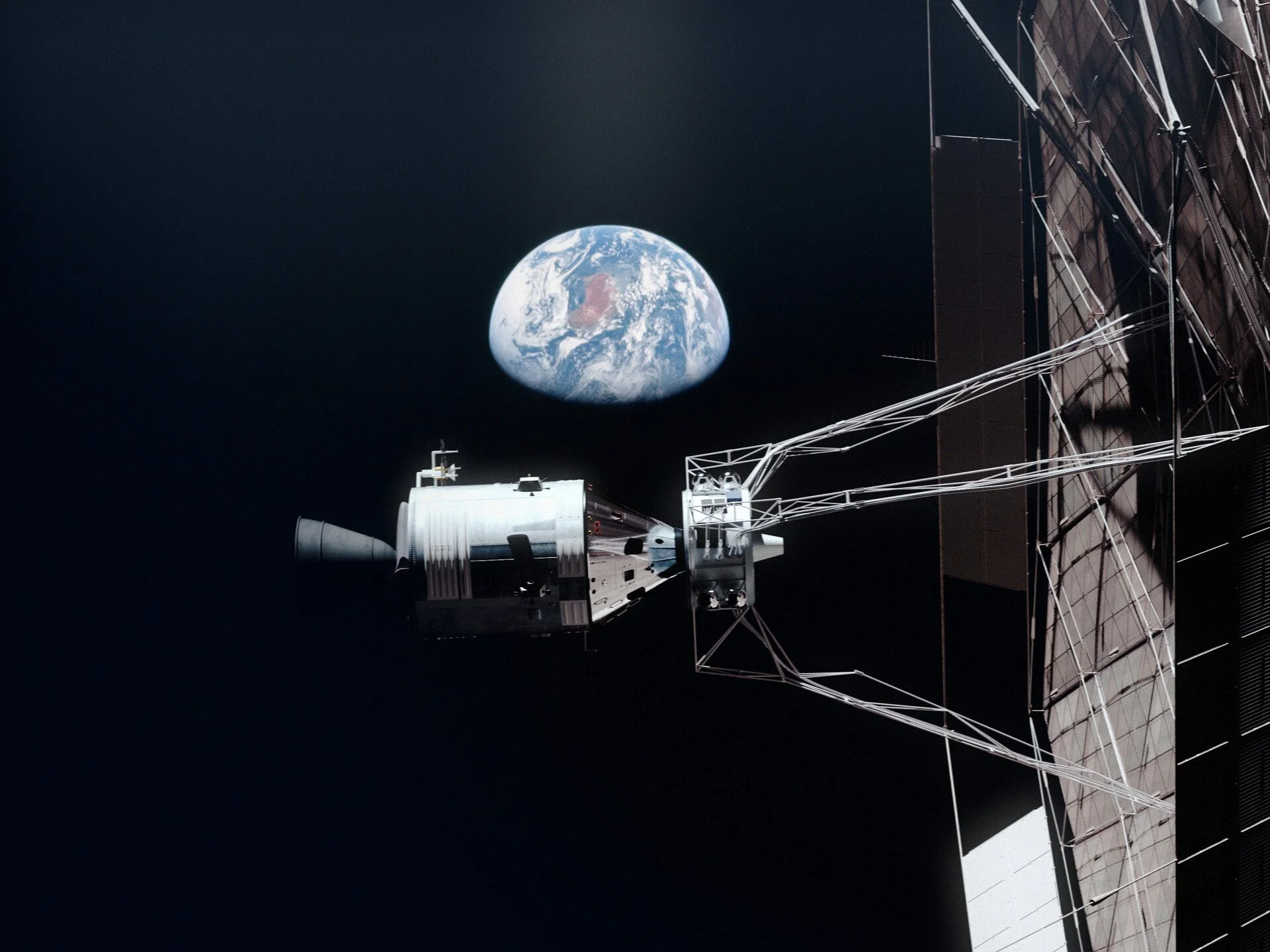 A NASA concept for an Apollo-based communication satellite