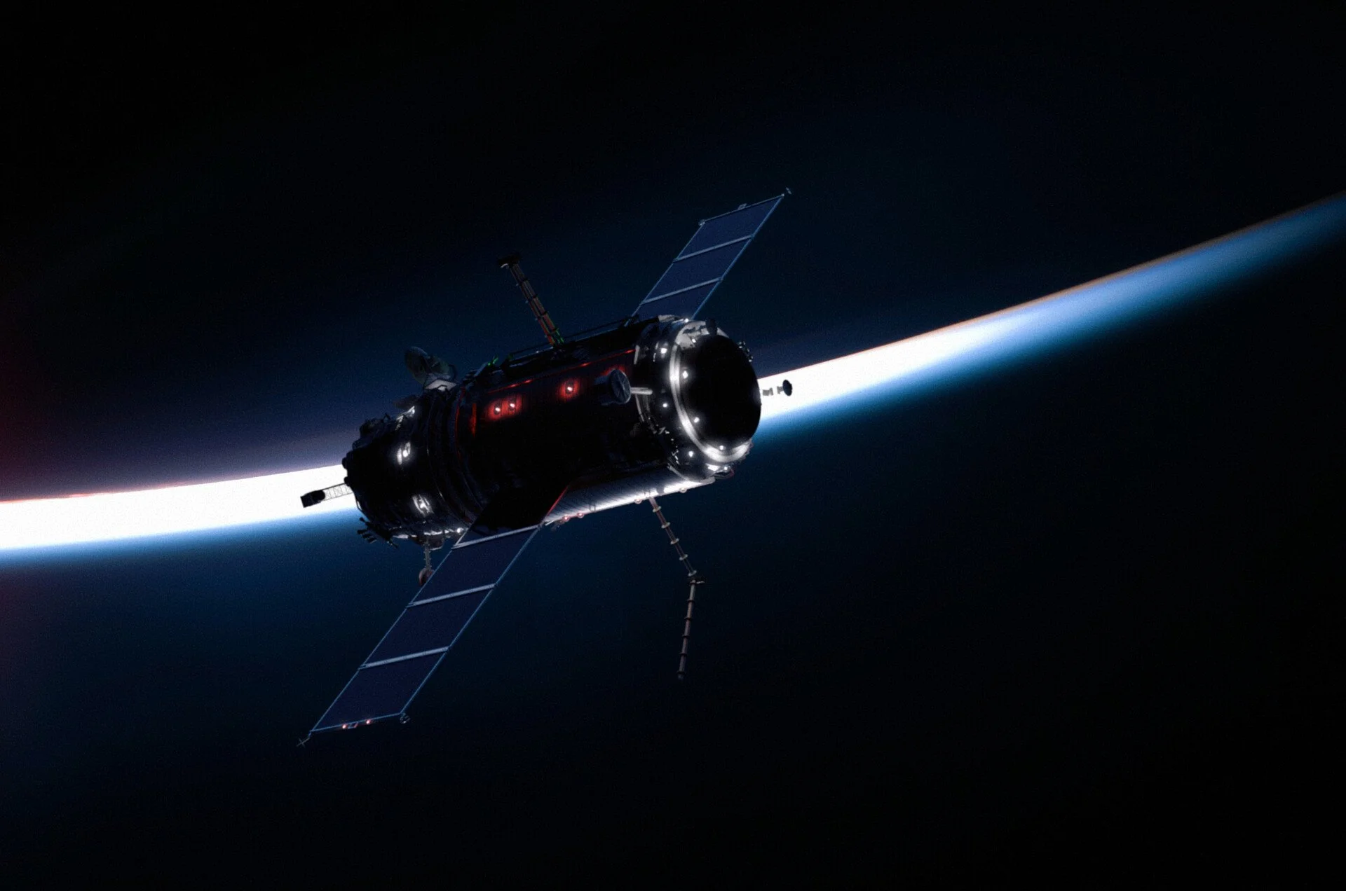 Personal concept for a space rescue vessel