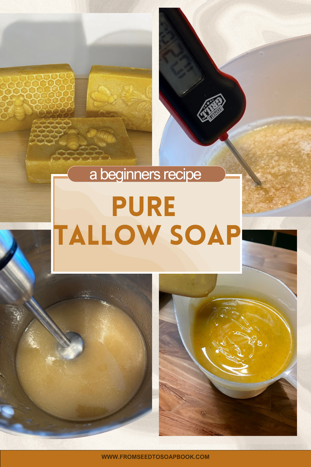 Pure Tallow Soap: A Beginner’s Soap Recipe