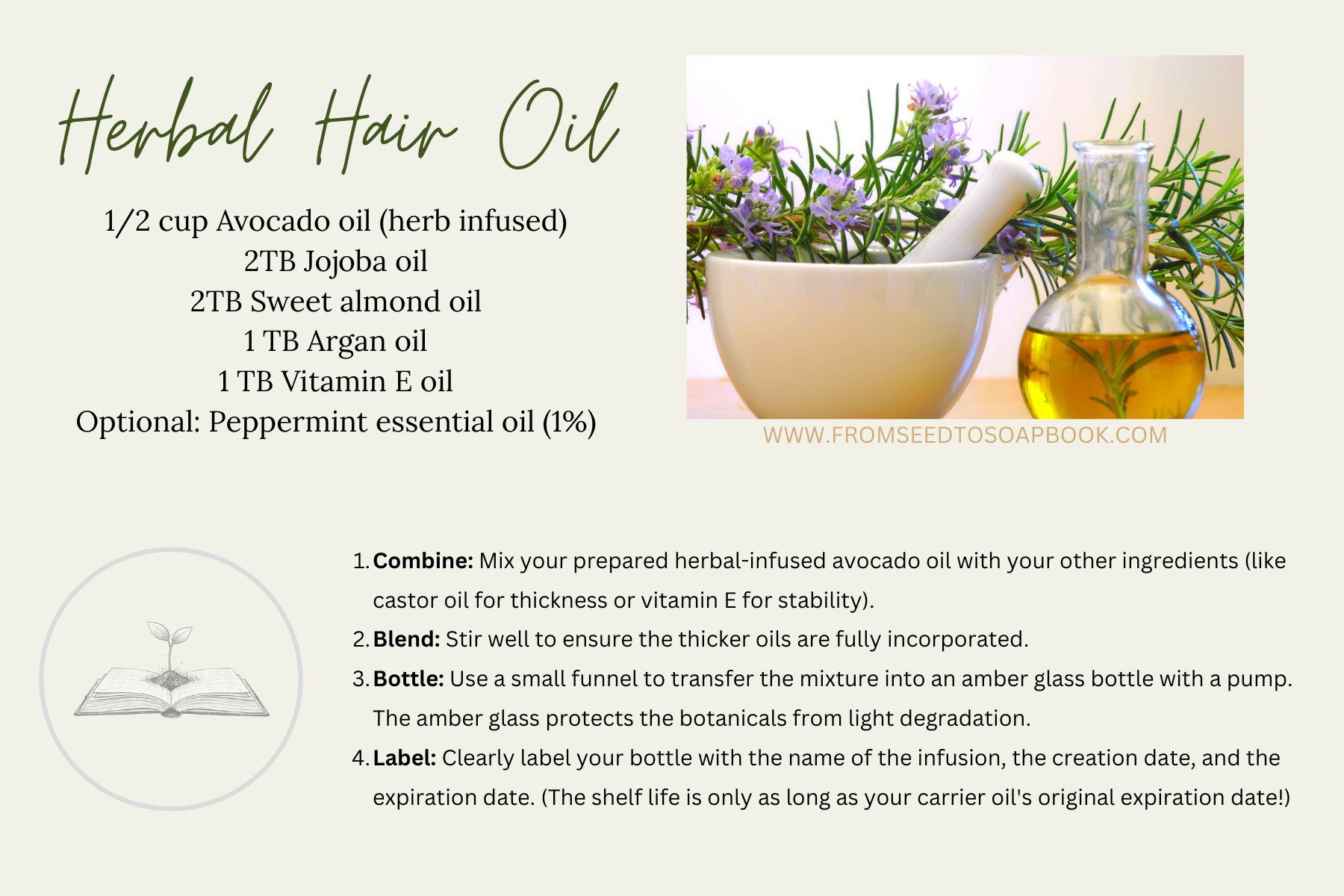 Choose Your Own Adventure: A Guide to Custom Herb-Infused Oils for Hair Health