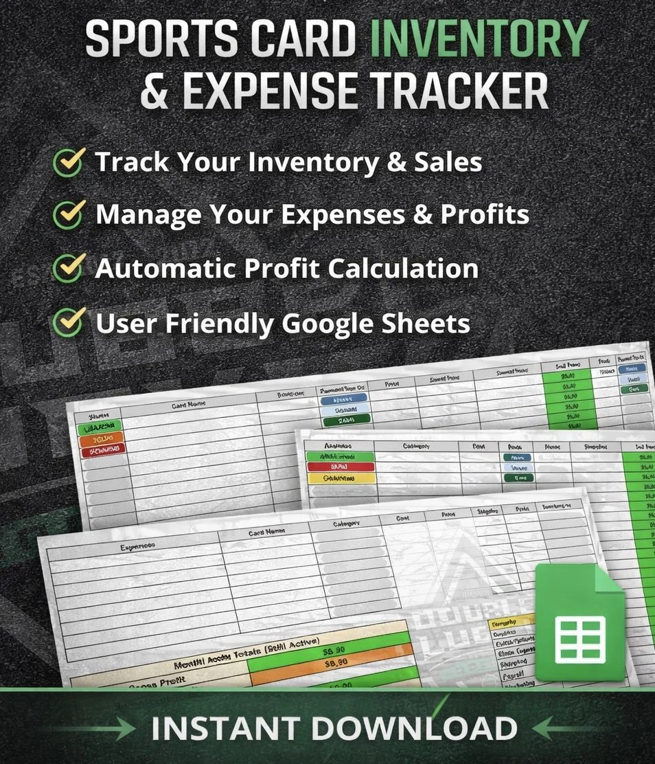 Double Lucky Sports Card Profit & Expense Tracker