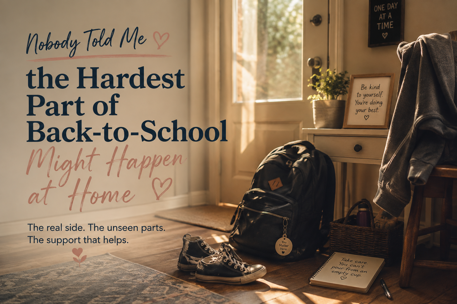 Nobody Told Me the Hardest Part of Back-to-School Might Happen at Home