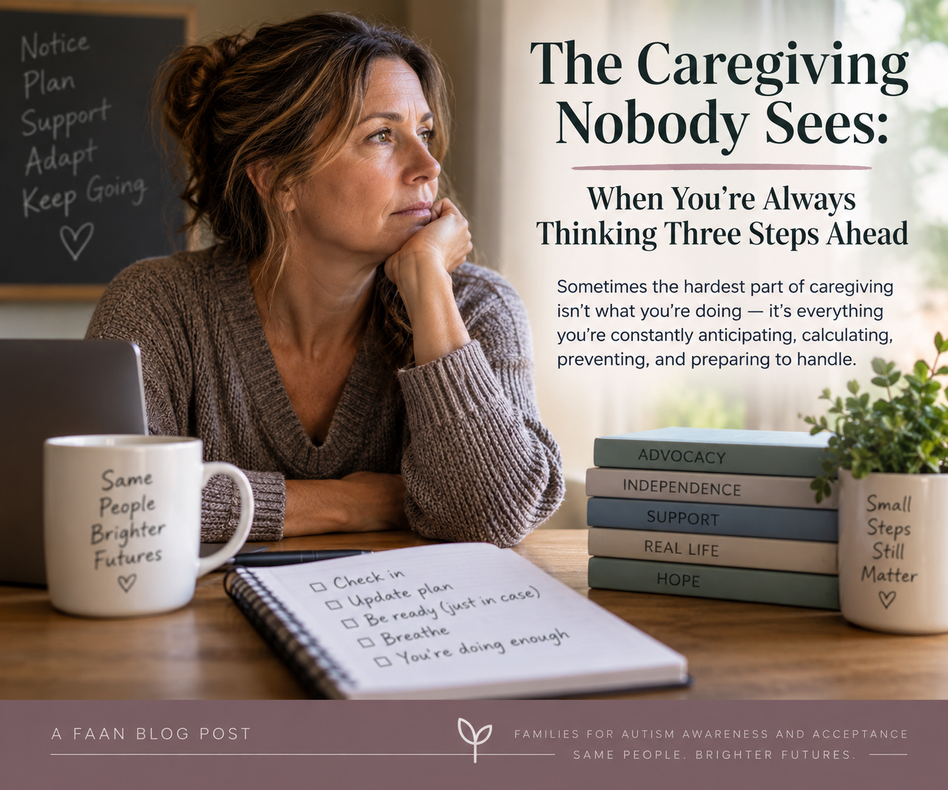 The Caregiving Nobody Sees: When You’re Always Thinking Three Steps Ahead