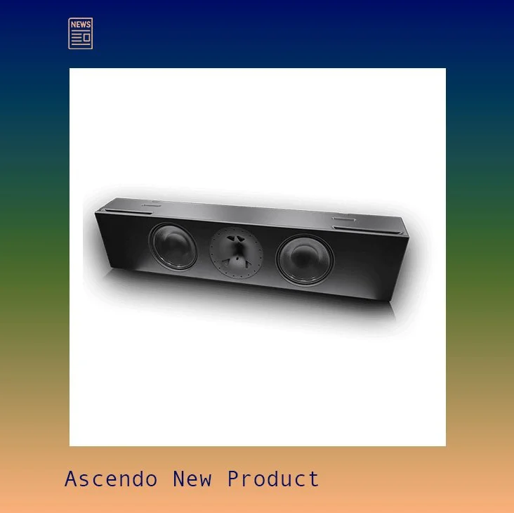 ASCENDO THE8 PRO Passive Led Wedge Speaker