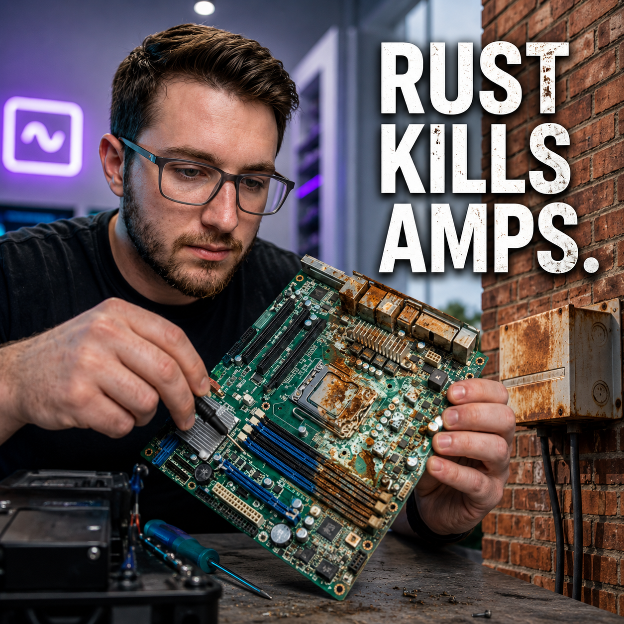 Why Amps Fail After Years Outside
