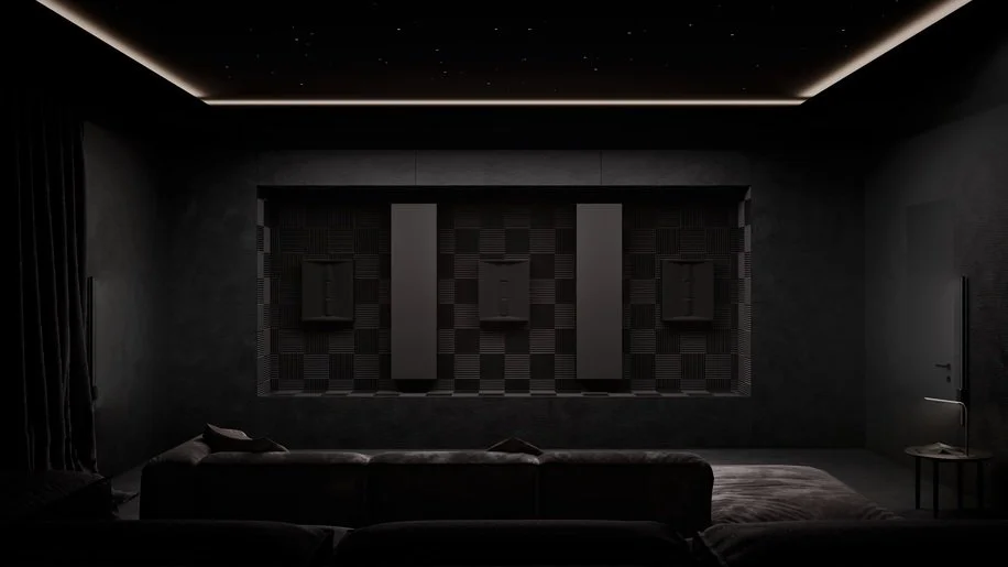 Artcoustic Spitfire Q Series on a wall