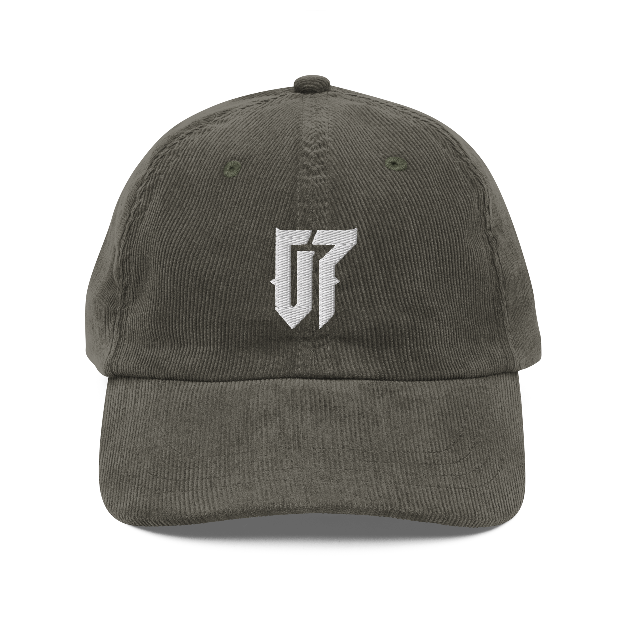 ONE RSN | G7 Vintage corduroy cap White Logo