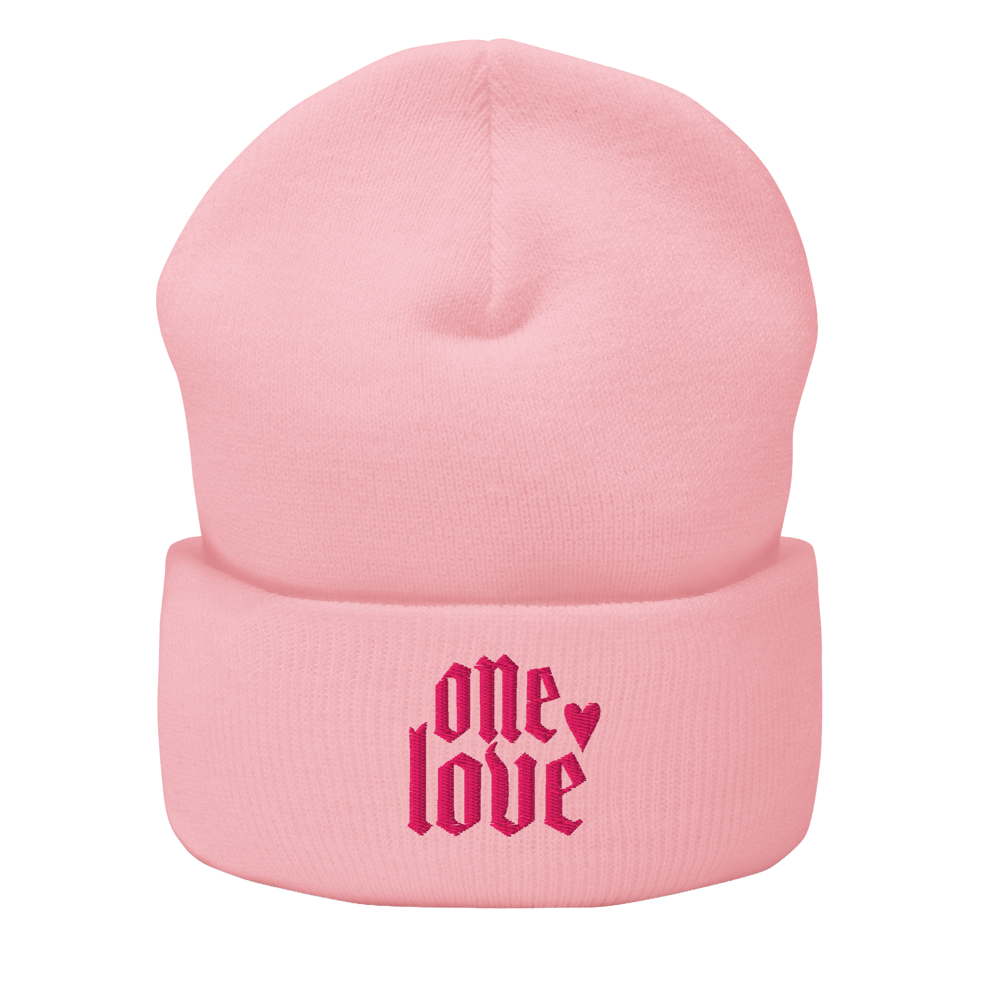 ONE RSN | ONE LOVE Embroidered Cuffed Beanie