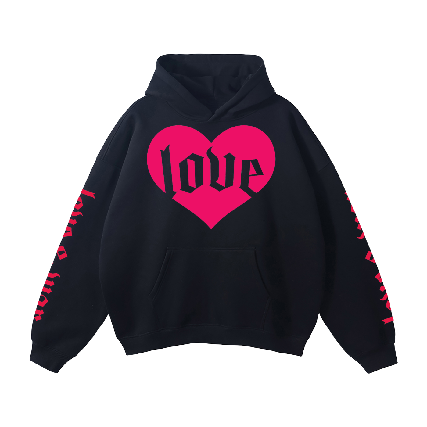 ONE RSN | LOVE Oversize Fleeced Hoodie