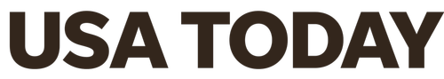 Logo of USA Today in black text