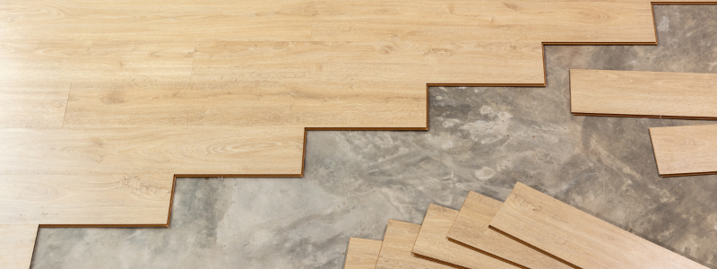 Installation services for hardwood, LVP, carpet, and tile flooring systems installed for durability and long term wear.