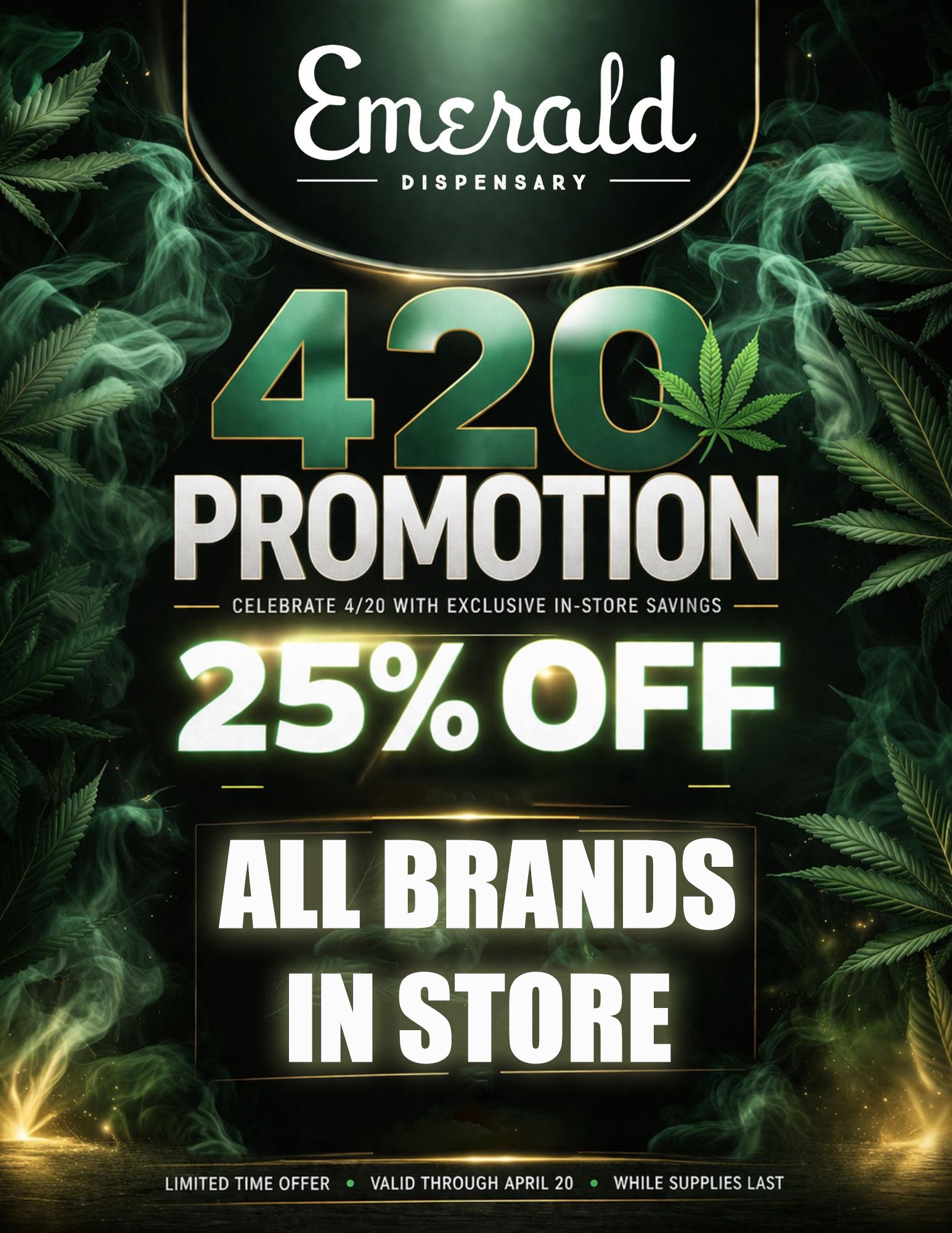 THE EMERALD DISPENSARY 420 DEALS 2026