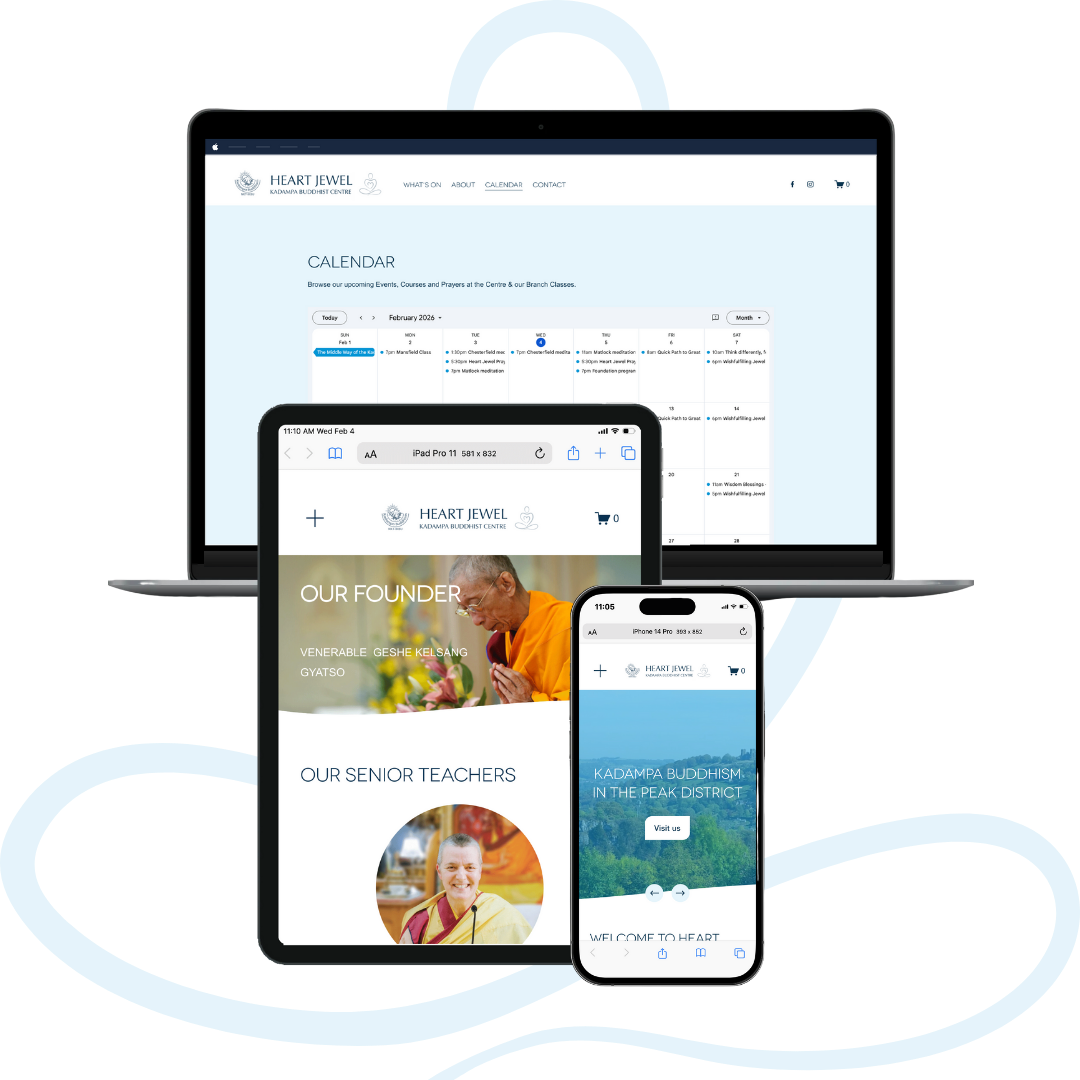 A fresh new look for the heart jewel centre website