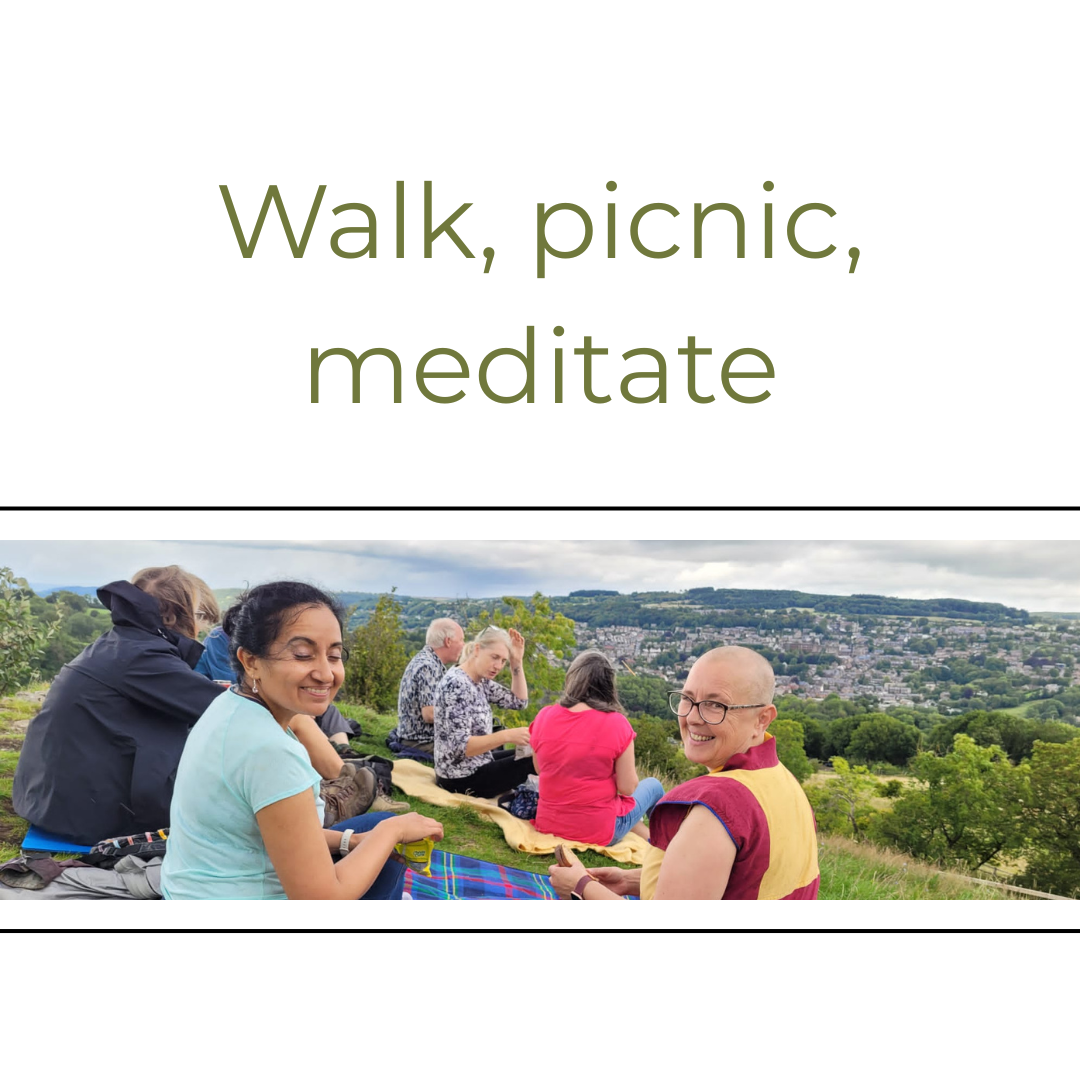 Walk, picnic, meditate