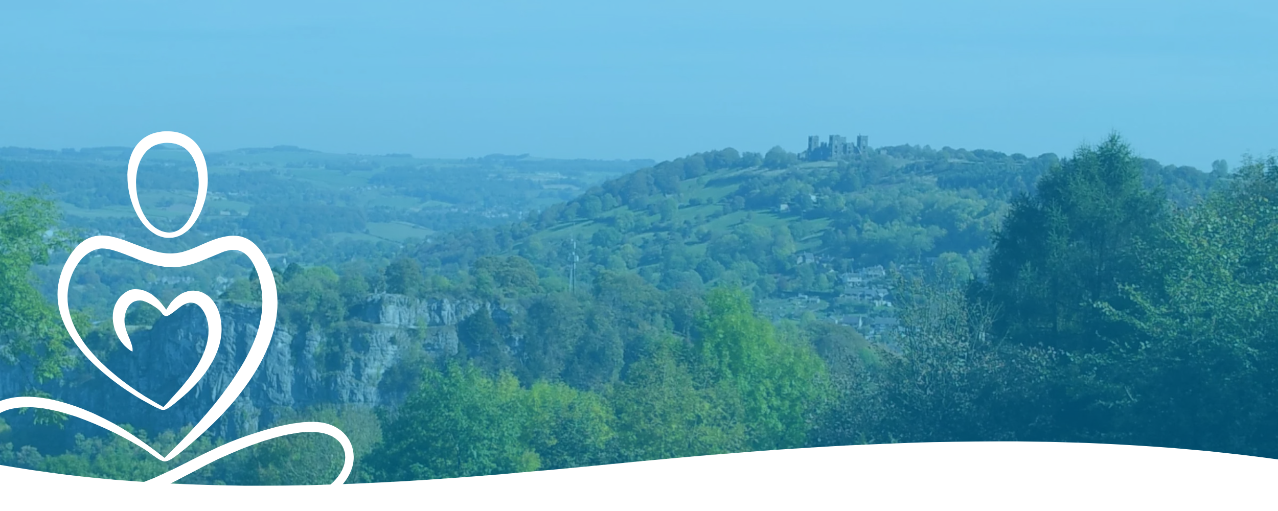 Beautiful ariel view of the Peak District, where Heart Jewel Centre is located