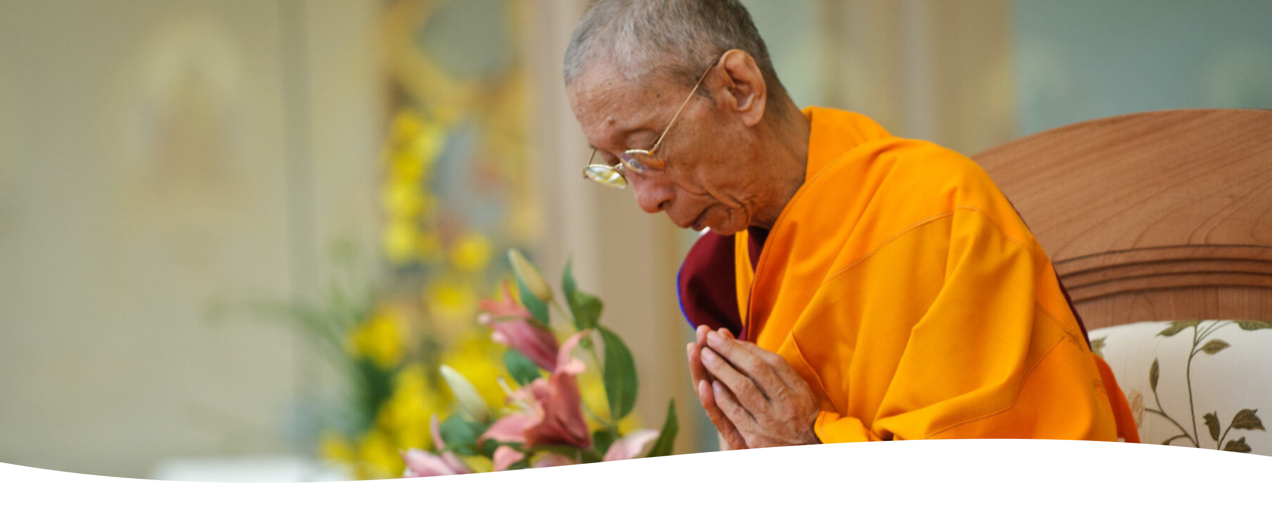 Founder of teh New Kampada Buddhist Tradition - VENERABLE  GESHE KELSANG GYATSO