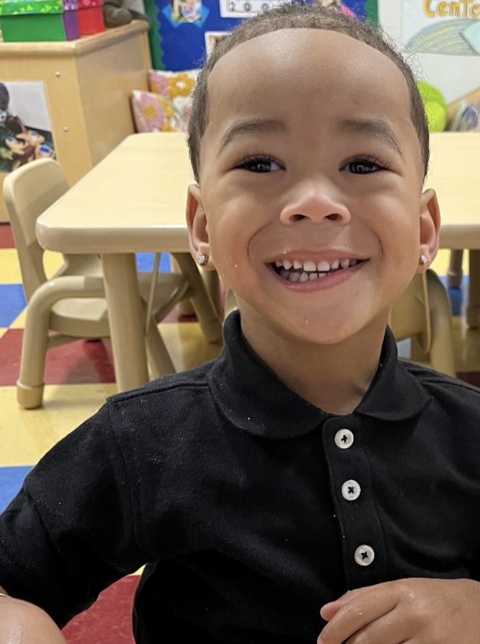 Preschool children engaging in play-based learning activities at Visionary Preschool in Houston