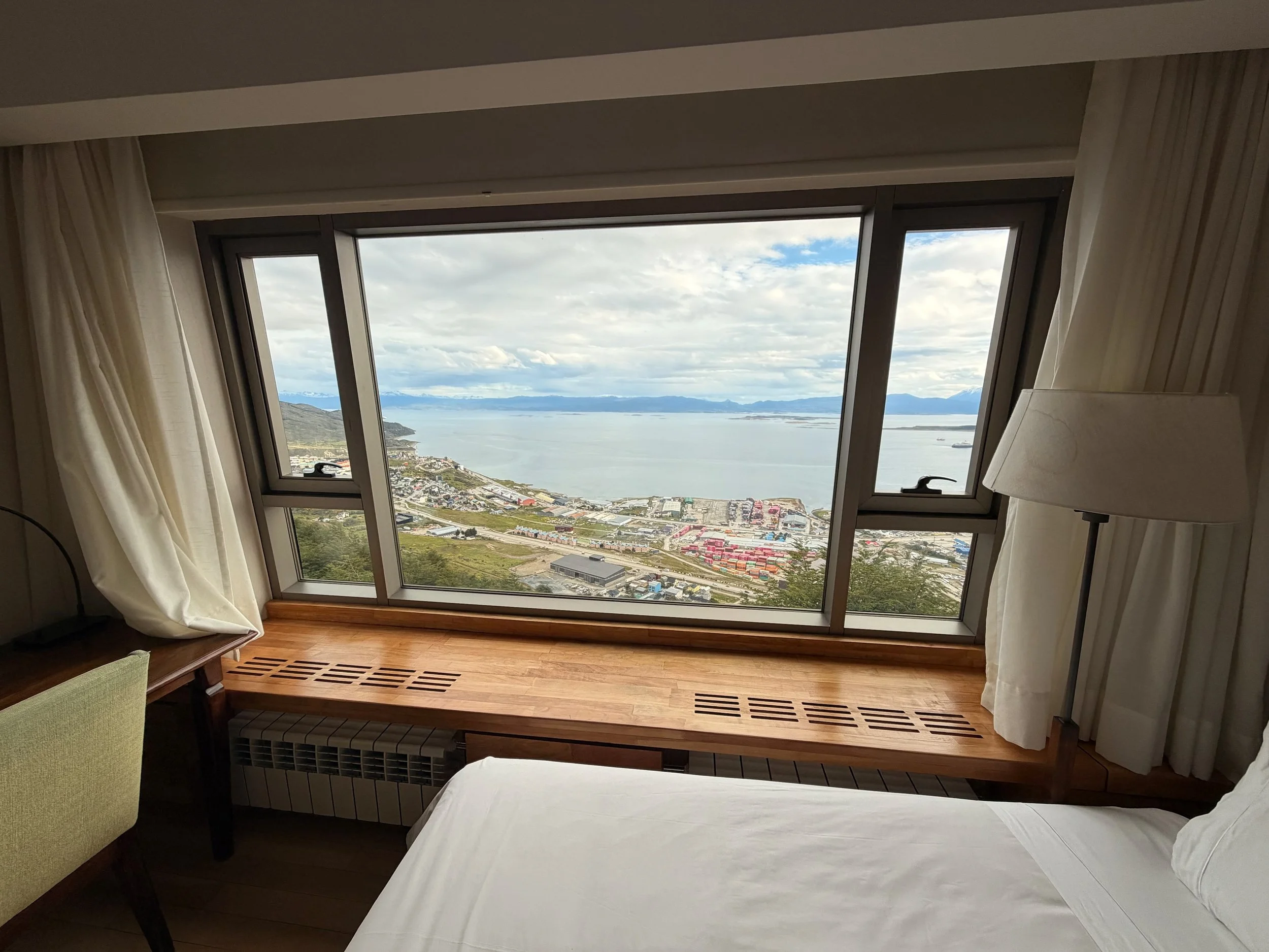 View from the hotel window