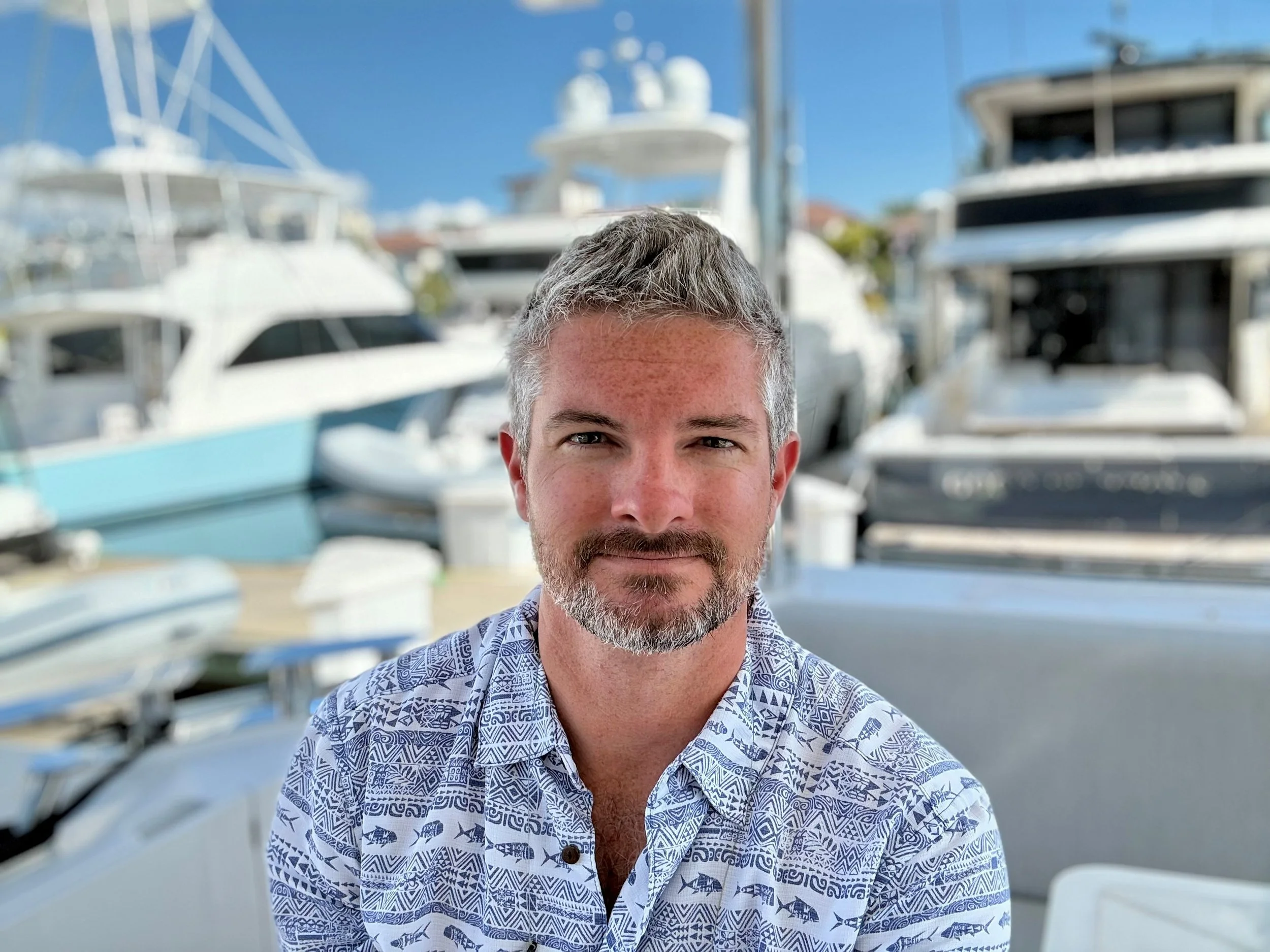 Yacht Broker Kiefer Woods Head Shot