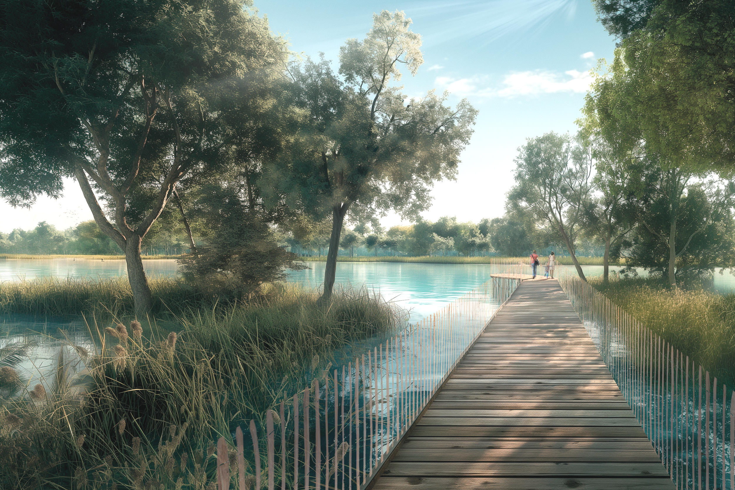 Le sentier de la gravière