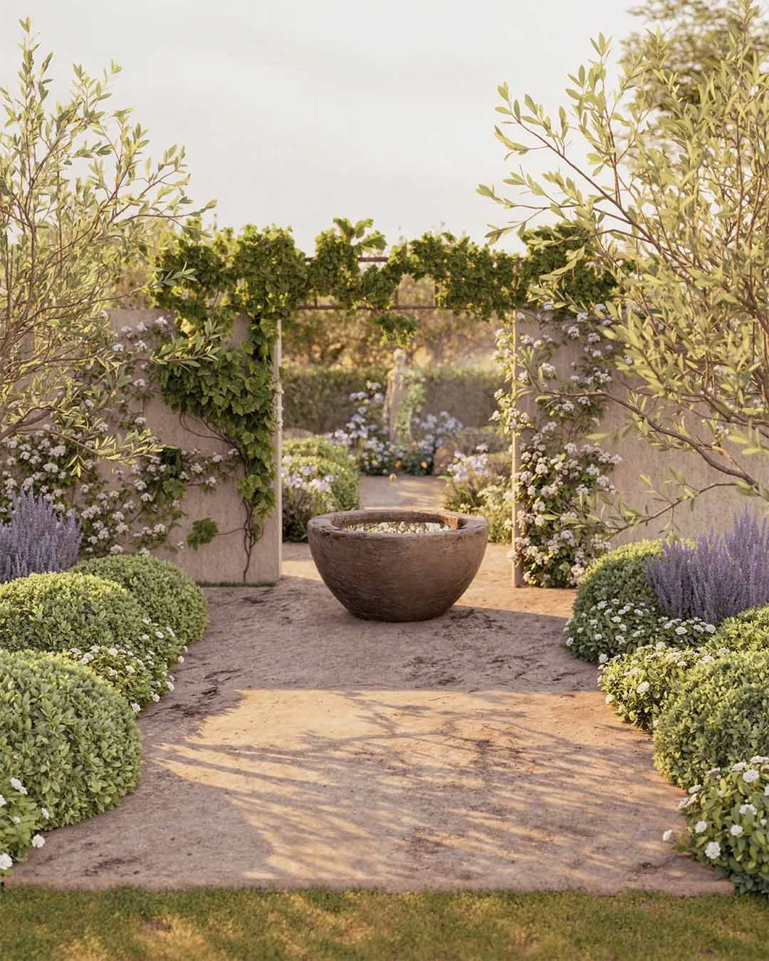 Un jardin classique en Provence