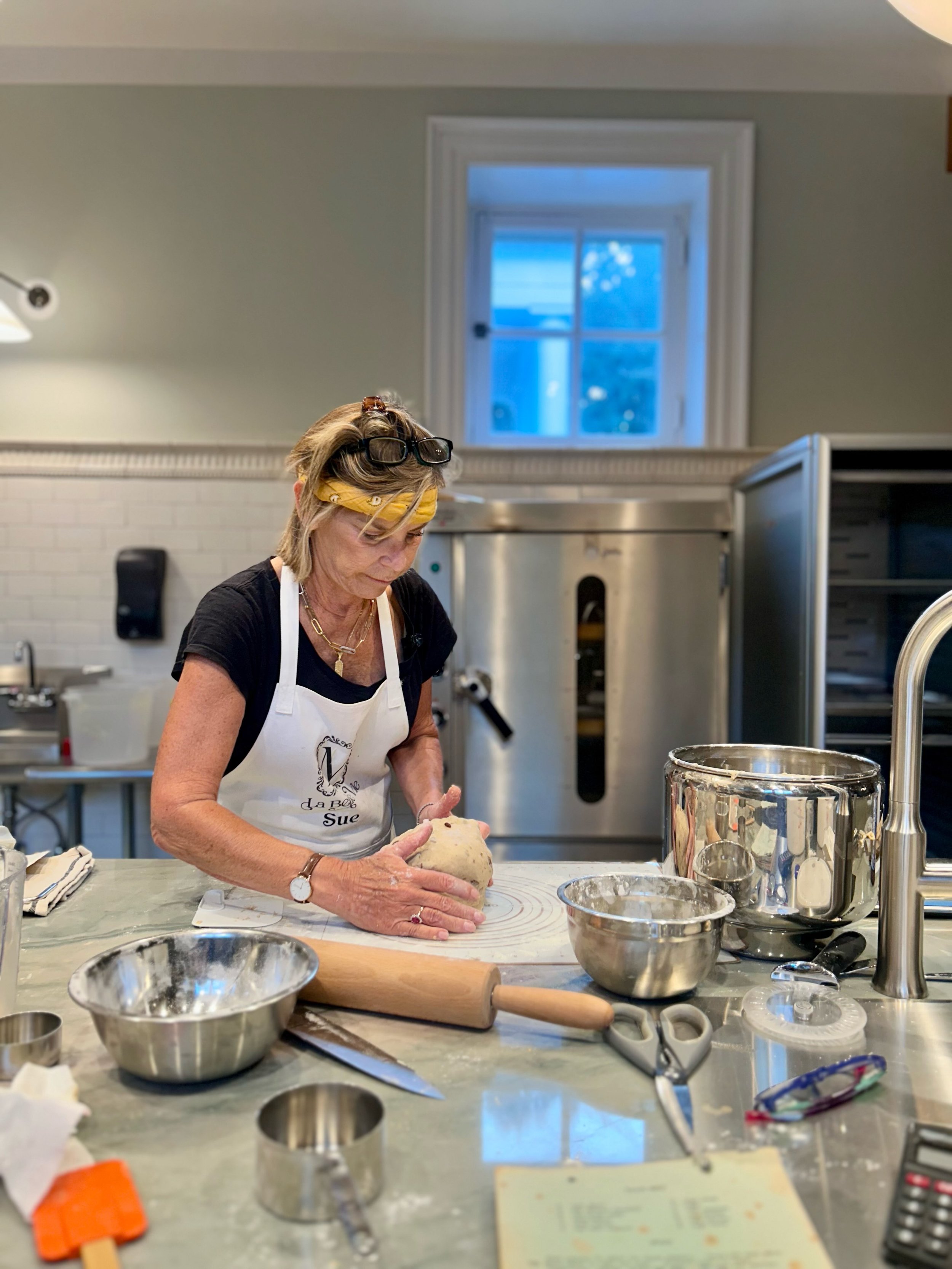 If you know La Belle Vie, you know Sue. She is often in the kitchen&mdash;baking, preparing for guests, and making something good to share.

The Mansion is where Sue loves to cook, gather people around the table, and open the doors to friends, old an